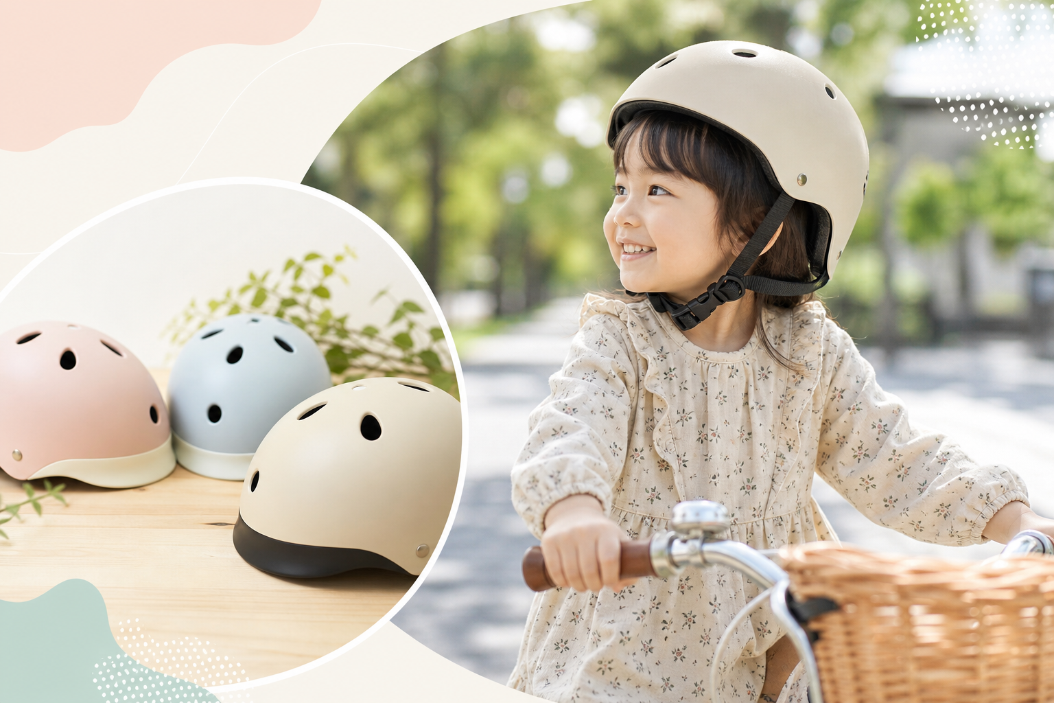 mag ride ヘルメットは軽さと可愛さで選ばれている