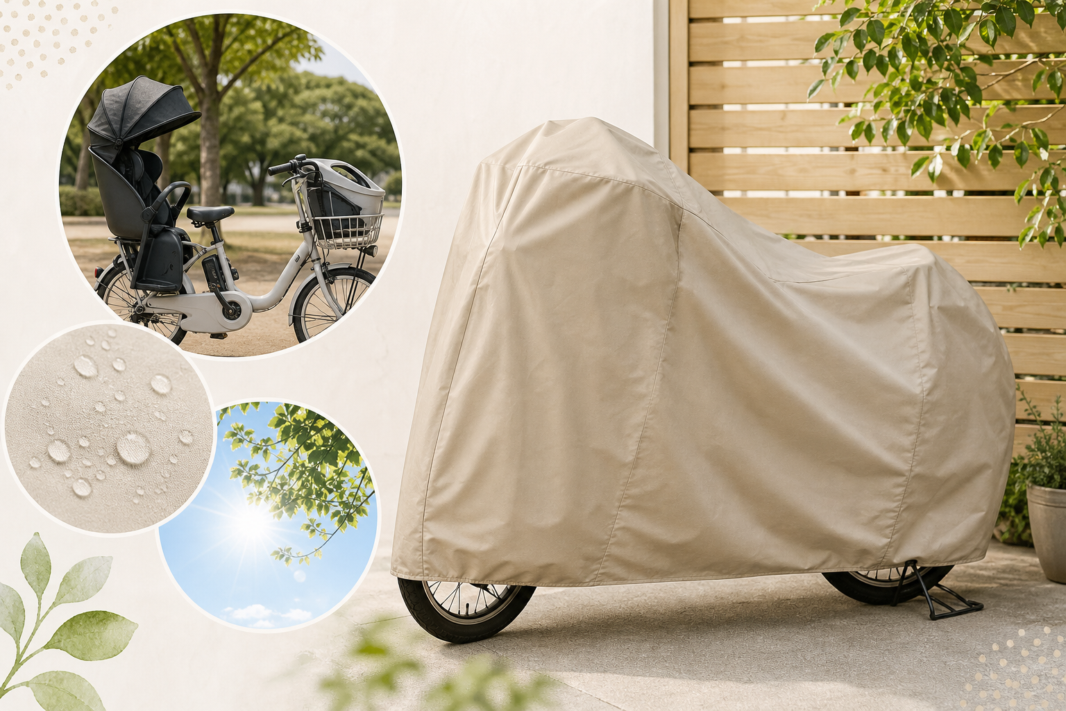 クレエの自転車カバーがギュットにおすすめできる理由