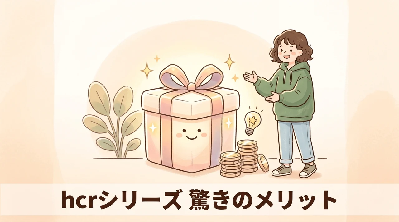 hcrシリーズを利用するメリット